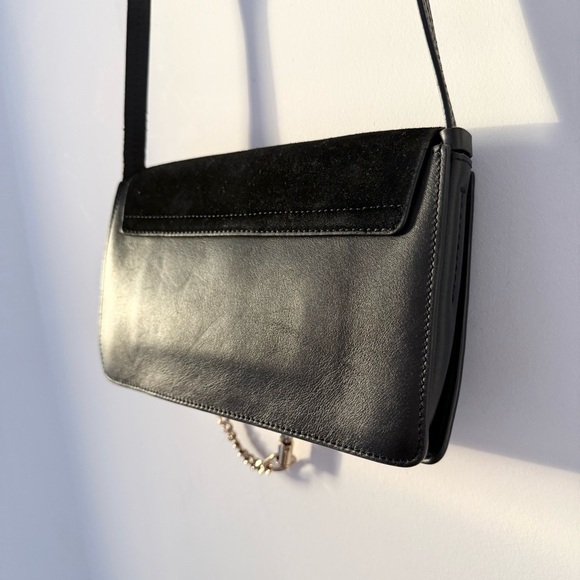 Chloe black leather and suede Small Faye crossbody / shoulder bag - Picture 7 of 12